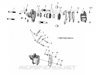 BREMSZANGE HINTEN