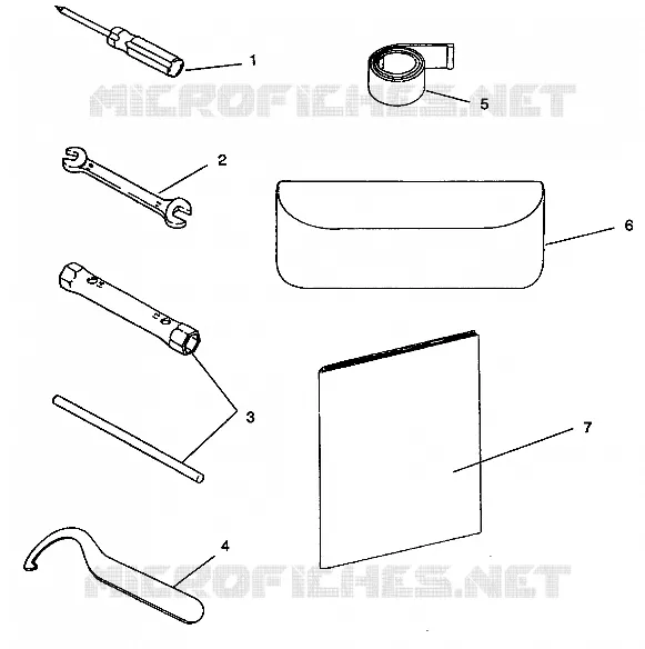 TOOL KIT CLASSIC E942865 AND  CLASSIC TOURING E942875 (49274027400034)