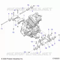MOTOR, MOUNTING