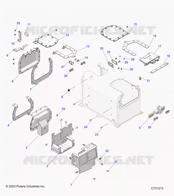 ELEKTRIC, BATTERY, SERVICE COMPONENTS, R24E3TC2DD (C731213)