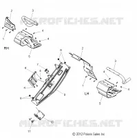 CHASSIS, CLUTCH GUARD AND FUßSTÜTZES