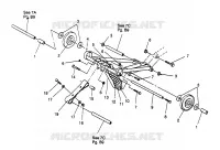 FRONT Drehmomentarm LITE 0963433, EURO LITE E963433 and LITE DELUXE 0963431 (4931663166B010)