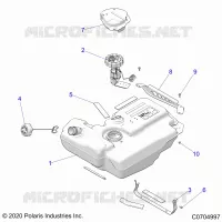 KRAFTSTOFFSYSTEM, FUEL TANK