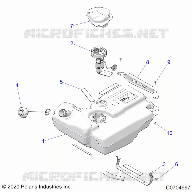 KRAFTSTOFFSYSTEM, FUEL TANK