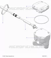 LENKUNG, CONTROLS, THROTTLE ASM. AND CABLE