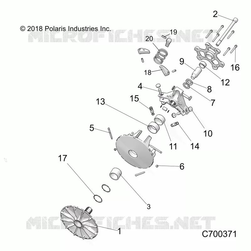 ANTRIEB, PRIMARY CLUTCH