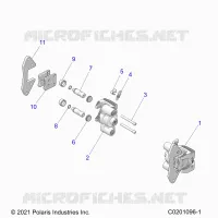 BRAKES, BREMSZANGE VORNE