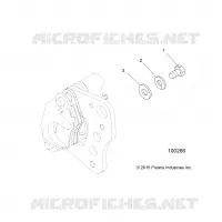 VORDERBREMSE CALIPER MOUNTING