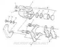 FRONT BREMSE 6x6 400L W948740 (4926802680B007)