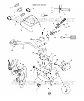 LENKER   SCHEINWERFER POD
