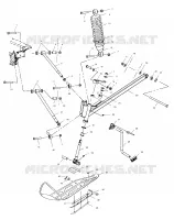 FRONT SUSPENSION AND SKI