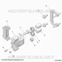 BRAKES, HINTERSATTELS