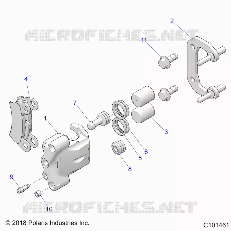 BRAKES, HINTERSATTELS