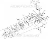 RACK   TUNNEL EXTENSION LITE GT 0963133 AND EUROPEAN LITE GT E963133 (4933083308A013)