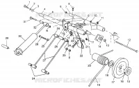 HINTER Drehmomentarm ULTRA SPX 0975678, ULTRA SPX SE H975678 and EUROPEAN ULTRA (4939533953B014)