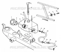 ÖLTANK Sportsman 400L W97AC38C (4939673967A014)
