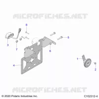 ELEKTRIC, HORN, AND LICENSE PLATE LIGHT