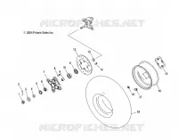HUB, FRONT AND VORDERRAD