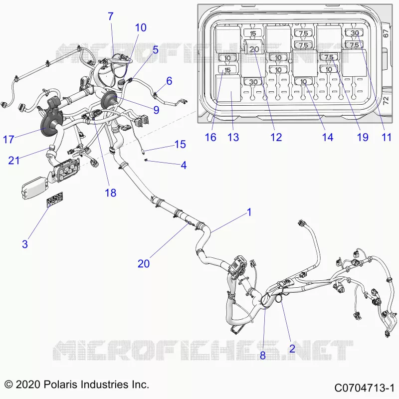 ELEKTRIC, WIRE HARNESS