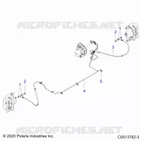 VORDERBREMSE BRAKE LINE
