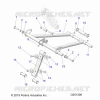 SUSPENSION, FRONT DREHMOMENTARM