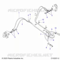 BRAKE LINES, REAR