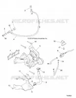 ENGINE, TURBO CHARGER MOUNTING