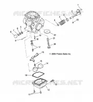 MOTOR, VERGASER, LOWER