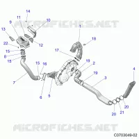 ANTRIEB, CLUTCH COVER, DUCTING