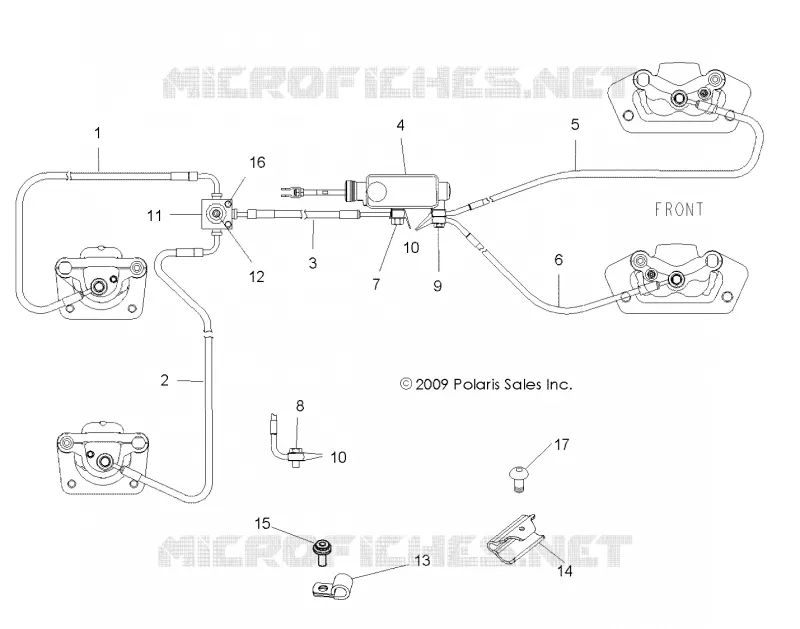 BREMSE LINES AND MASTER CYLINDER