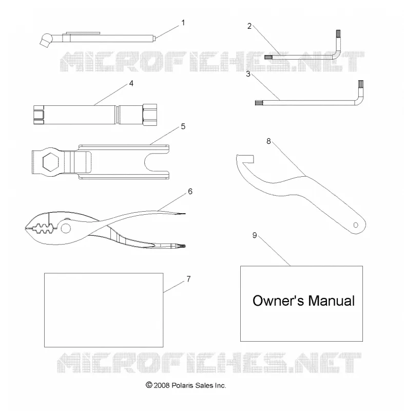 REFERENCES, TOOL KIT AND BEDIENUNGSANLEITUNG