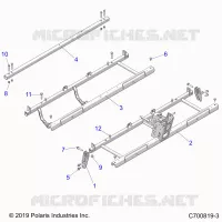 CHASSIS, SITZ SUPPORTS- G21GMJ99AJ/AZ/BJ/BZ (C700819-3)