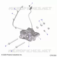 ANTRIEB, FRONT GEARCASE MOUNTING