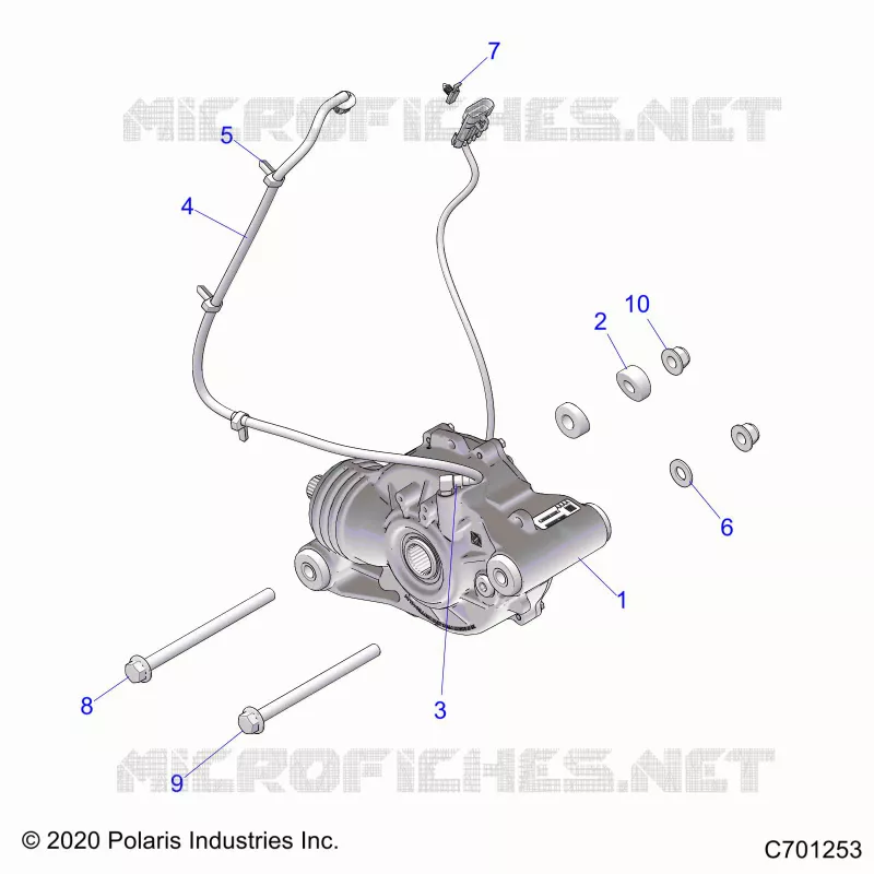 ANTRIEB, FRONT GEARCASE MOUNTING