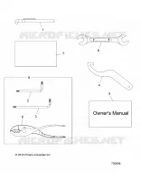 REFERENCES, TOOL KIT AND BEDIENUNGSANLEITUNGS