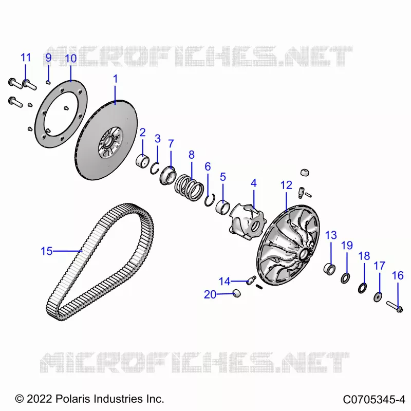 ANTRIEB, SECONDARY CLUTCH