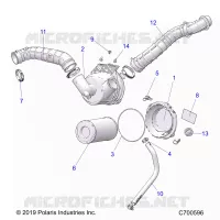 ENGINE, LUFTEINLASS SYSTEM