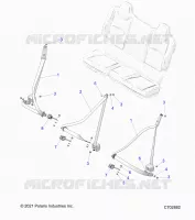 SITZ BELT MOUNTING, REAR