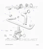 MOTOR, WATERPUMP AND BYPASS