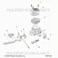 BRAKES, MASTER CYLINDER ASM.