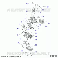 ENGINE, CRANKCASE AND KURBELWELLE