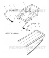CHASSIS, RACK AND PASSENGER HAND HOLD