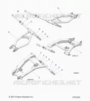 HINTERRADAUFHÃ„NGUNG CONTROL ARMS