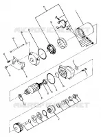 ANLASSER ASSEMBLY   UPDATED 5/90 (4917731773045A)