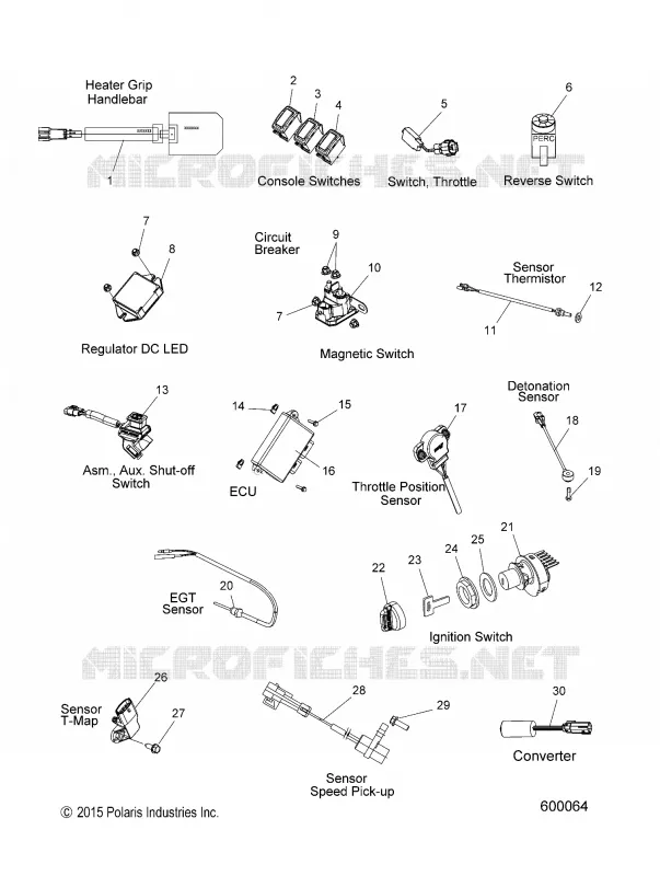 SWITCHES, SENSOREN AND COMPONENTS