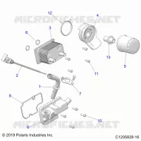 ENGINE, DIPSTICK &amp; OIL FILTER