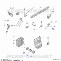 ELEKTRIC, SWITCHES, SENSORS, ECU AND CONTROL MODULES