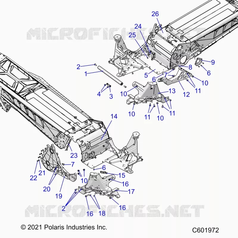 CHASSIS, BULKHEAD ASM.