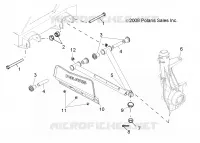 SUSPENSION, A-ARM and STREBE MOUNTING