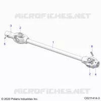 ANTRIEB, FRONT PROP SHAFT